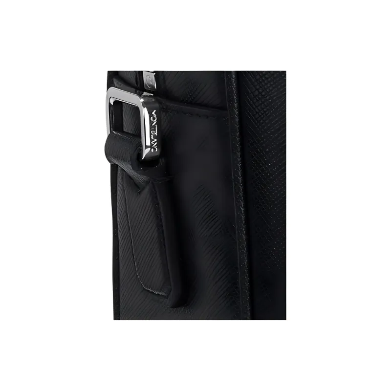 MONTBLANC Logo Handbag Unisex Black-5