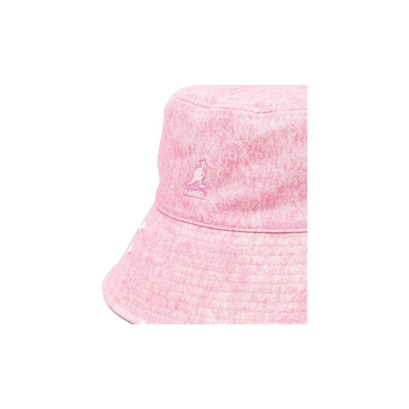 KANGOL Washed denim Bucket Hat-2