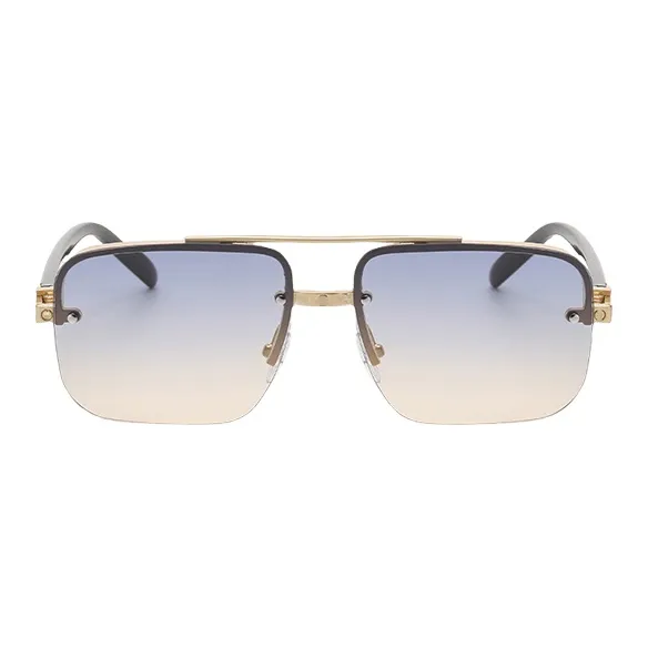 NOME Metal Square Sunglasses Unisex-5