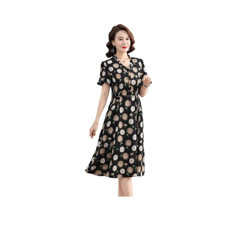 Yalu Short Sleeved Dress Women's-0