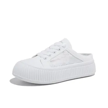 Baibianzhiheren Quiet Closed Toe Slippers Women's