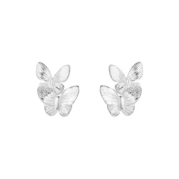 VASO S999 Fine Silver Stud Earrings Women's