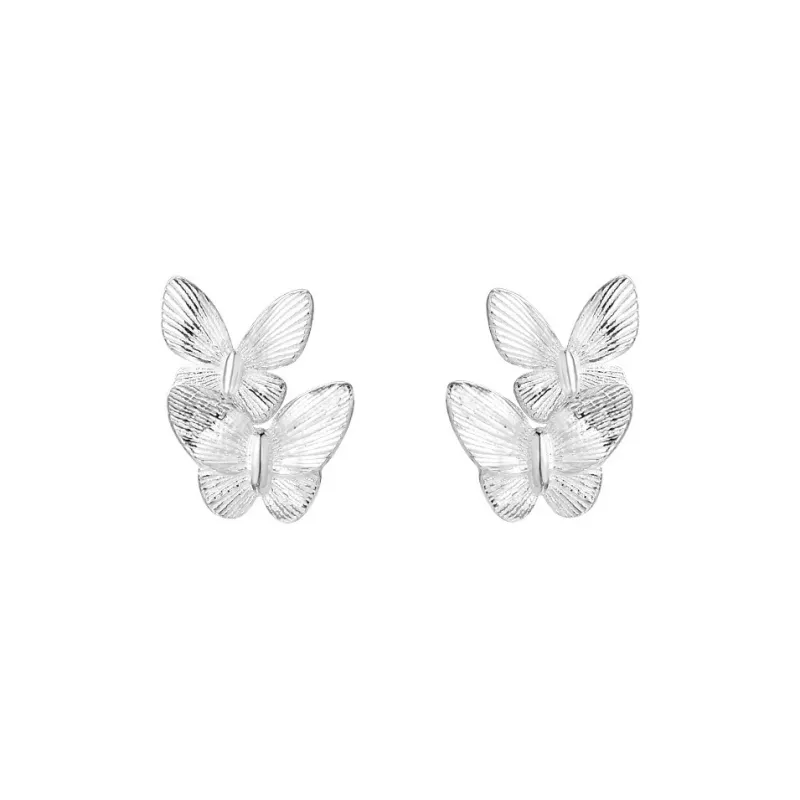 VASO S999 Fine Silver Stud Earrings Women's-0
