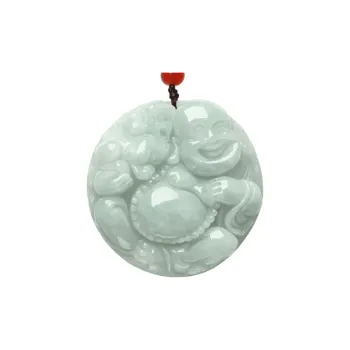 Oriental Jade Glutinous Jade Necklaces Unisex