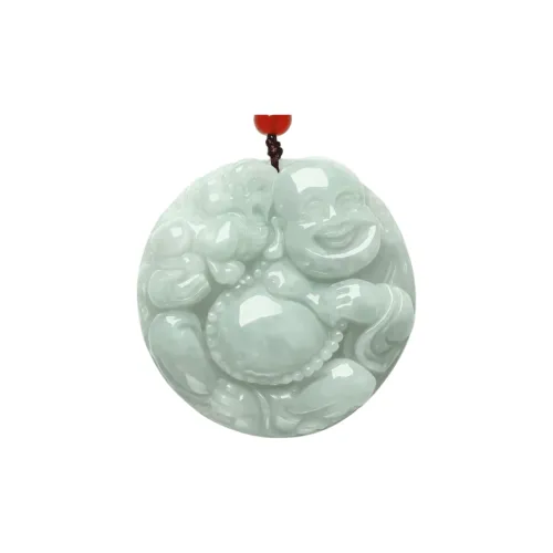 Oriental Jade Glutinous Jade Necklaces Unisex