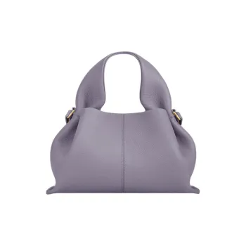 Polene Calfskin One Shoulder Handbag Mini Women's Violet