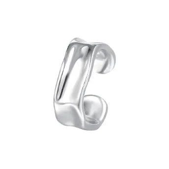 NVBBK S925 Silver Clip On Earrings Women's-2