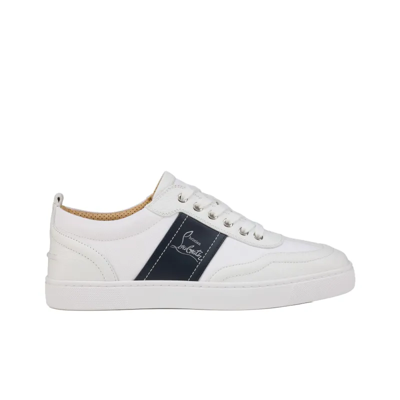 CL LUBOTING Retero Low Top Skateboard Shoes Men's White-1