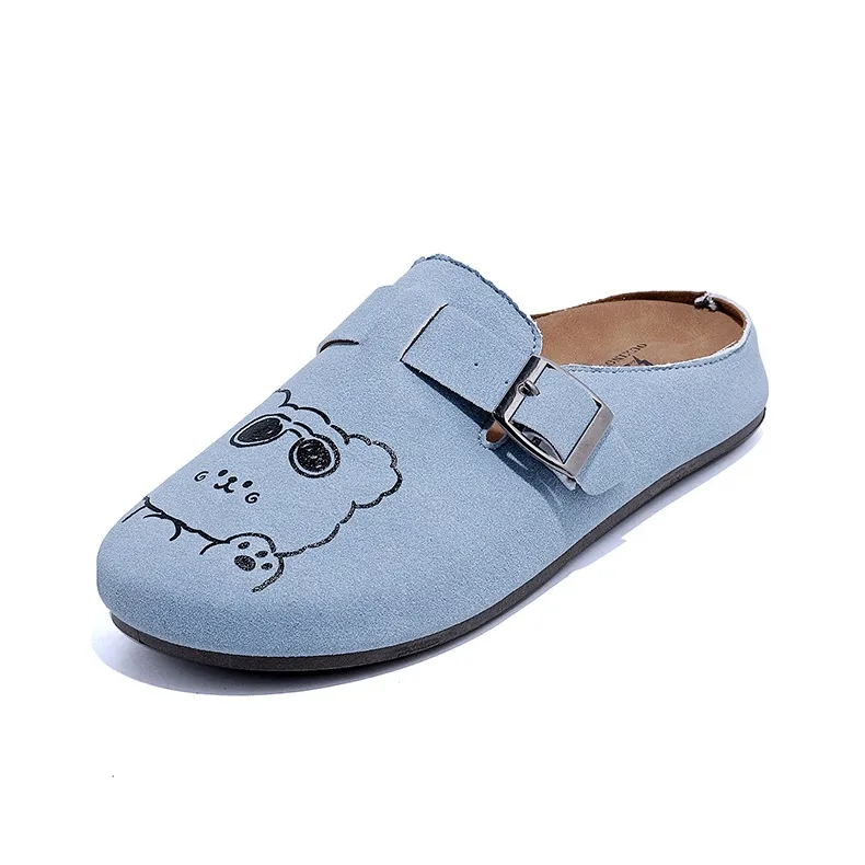 Lin's Travels Abrasion Resistant Slip Resistant Closed Toe Slippers Women's-0