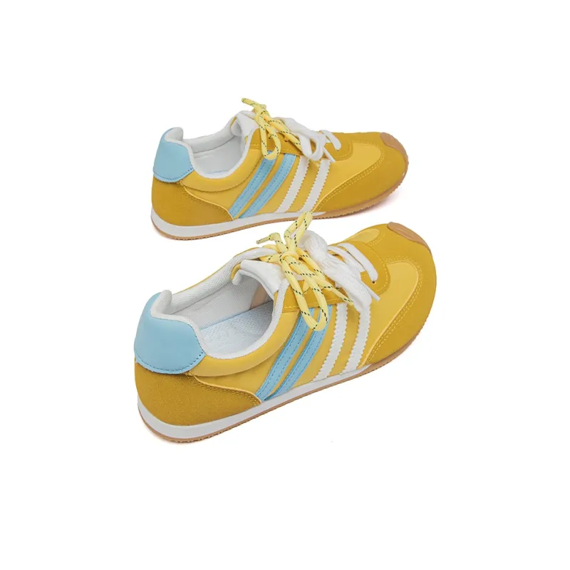 JIETEGONGYANG Lightweight And Breathable Low Top Skateboard Shoes Women's-3