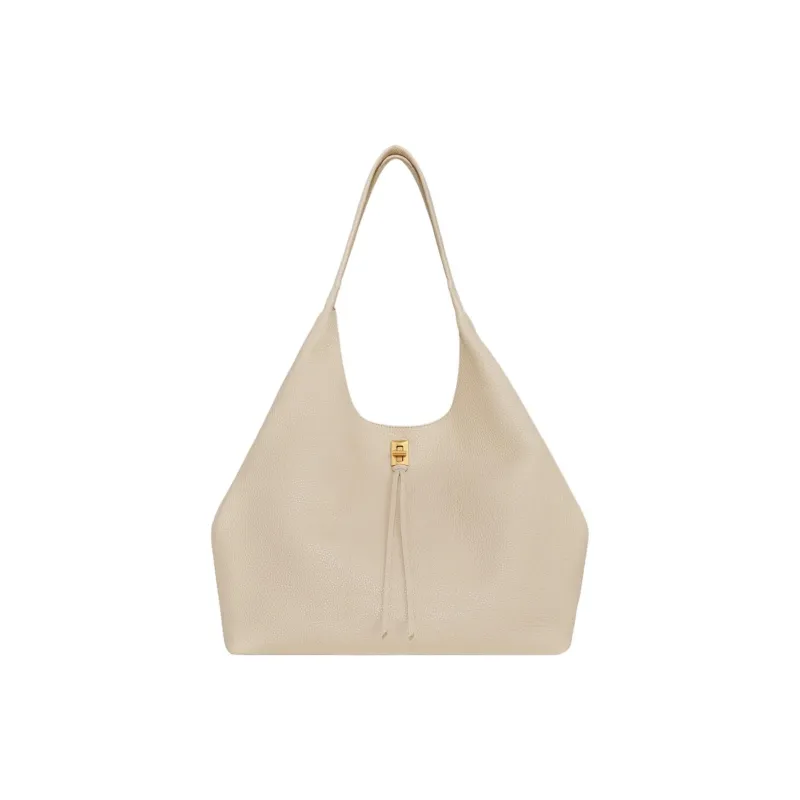 REBECCA MINKOFF Genuine Leather Shoulder Bag Women's Stone Color-0