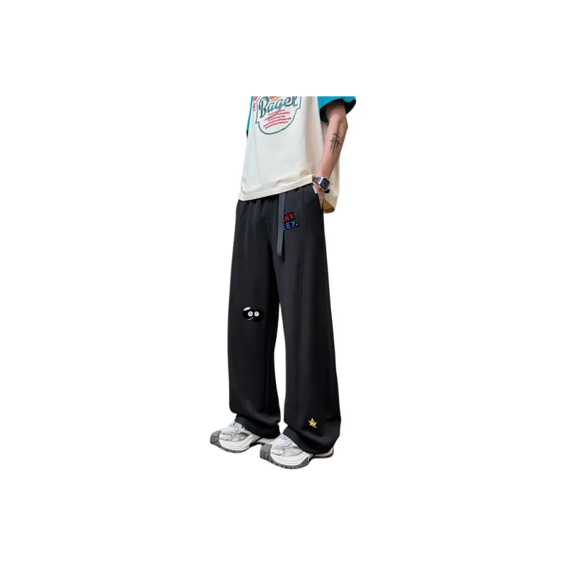 Qnxeey Casual Pants Unisex-0