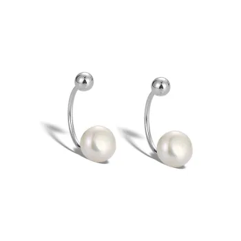 VASO S999 Fine Silver Stud Earrings Women's