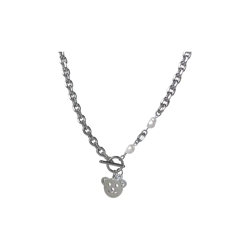 VERENA REINE Titanium Steel Necklaces Women's-0