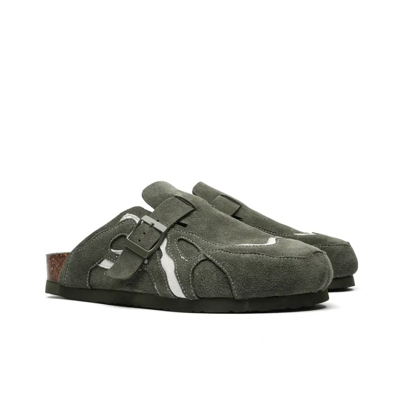 JIETEGONGYANG Rubber Sole Odor Resistant Abrasion Resistant Slip Resistant Closed Toe Slippers Unisex-11