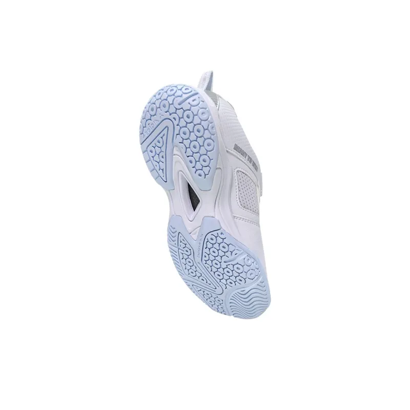 VICTOR Slip Resistant Coverage Low Top Badminton Shoes Unisex White-3