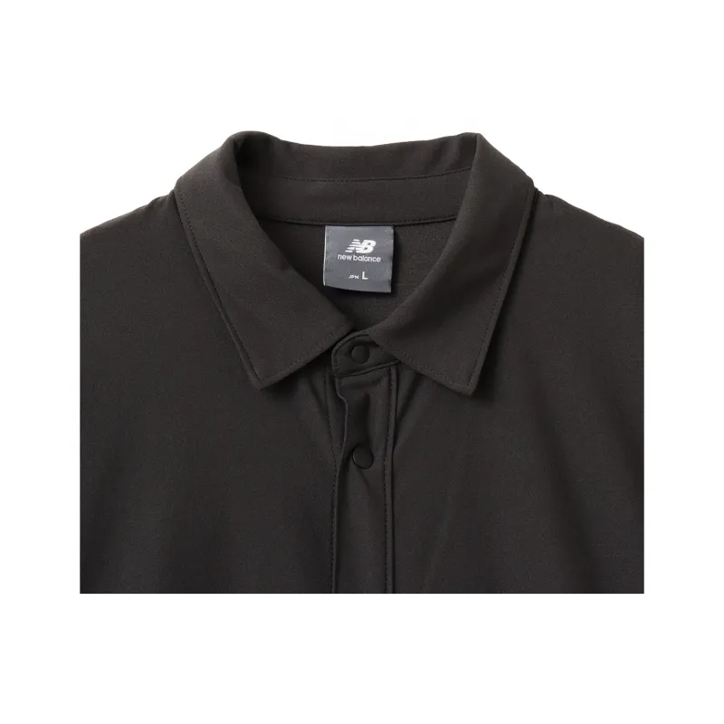 New Balance Oversized S/S Sunshield Shirt Unisex Black Cement-2