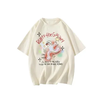 DOKZB T Shirts Women's Apricot