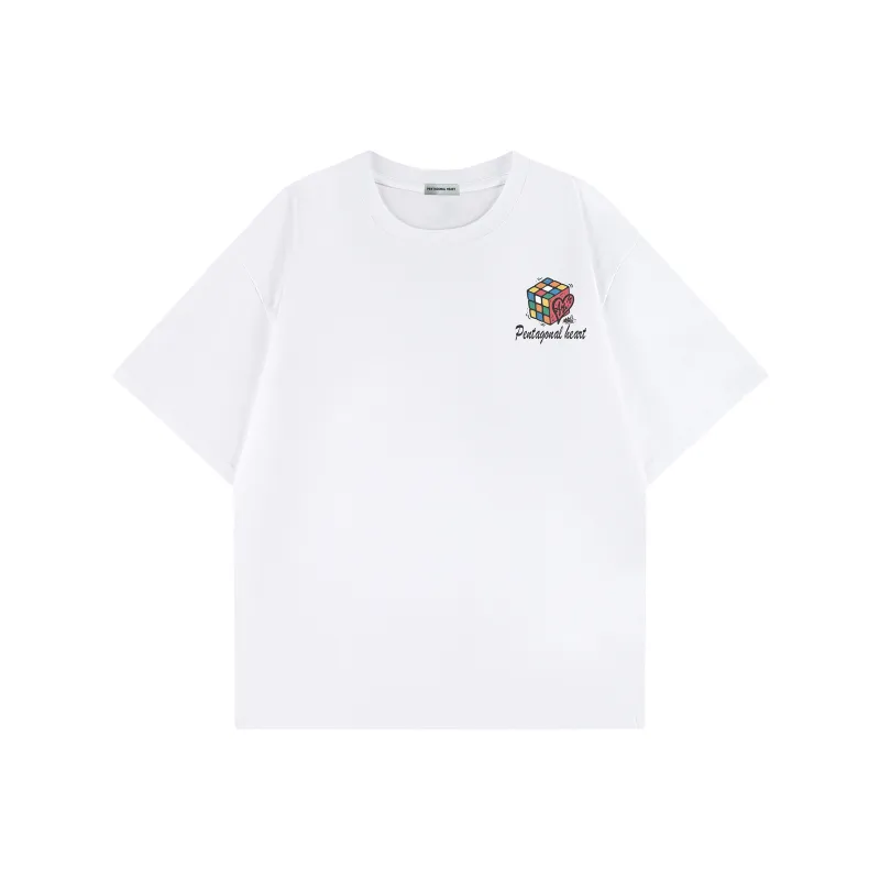 PENTAGONAL HEART T Shirt Unisex-5