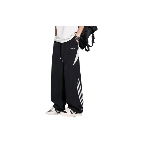 Tonlion Casual Pants Men Black