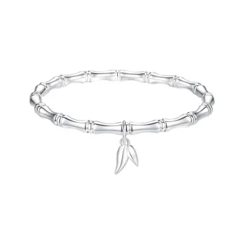 LIPSW 999 Fine Silver Bangles Women's
