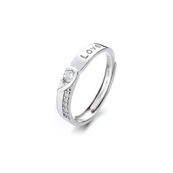 BMK 925 Sterling Silver Rings Unisex-7