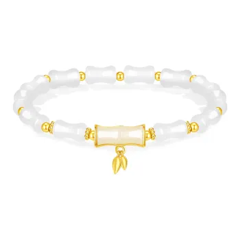 Lao Feng Xiang Natural Chalcedony Bracelets Unisex