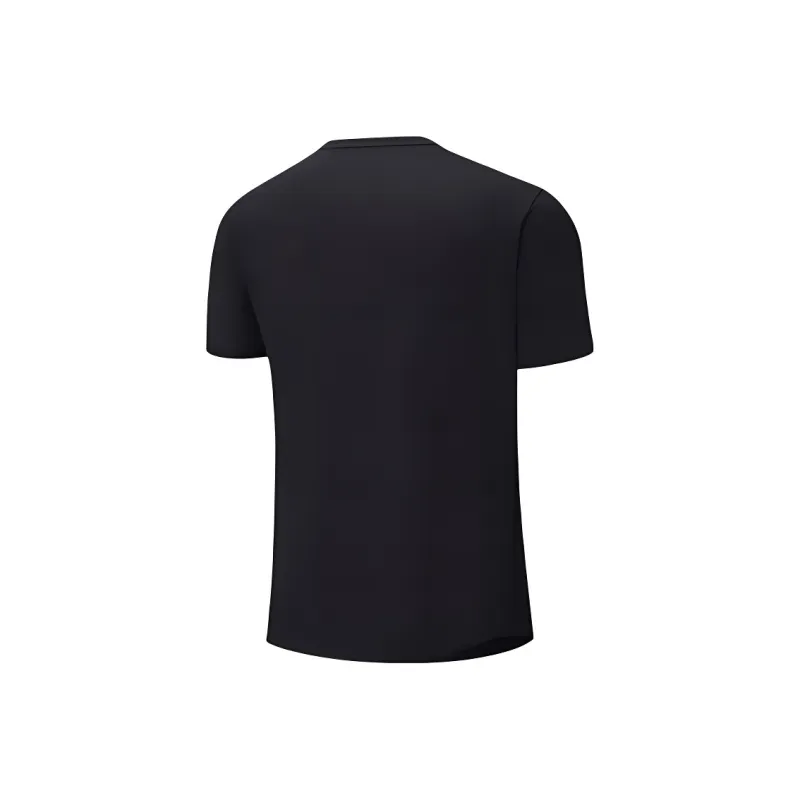 XTEP T Shirts Men Jet Black-1