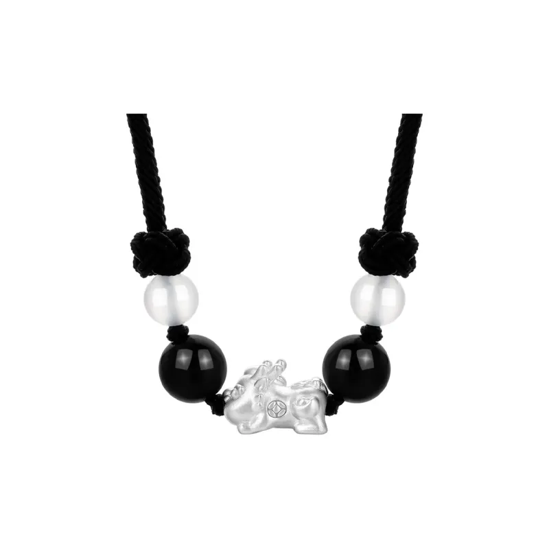 CHOW KING SANG S999 Fine Silver Necklaces Unisex-5