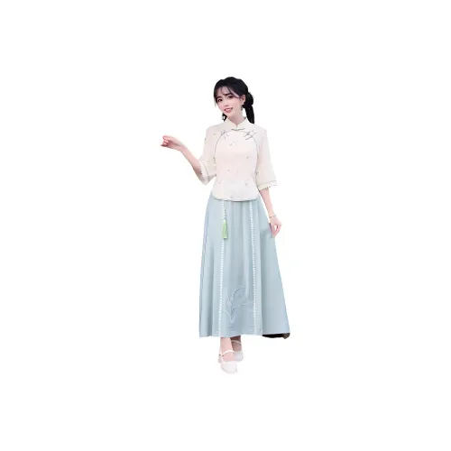 HUICUIGE Two Piece Skirt Sets Women's