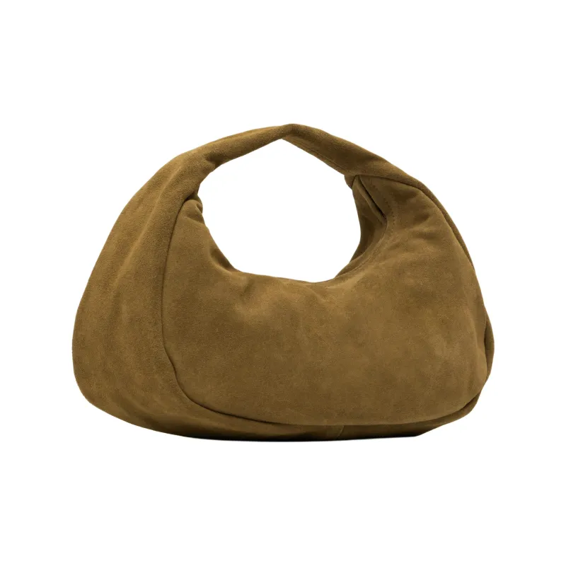 ST. AGNI Leather Handbag Women's Tobacco Brown-2
