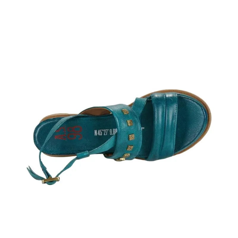 AirStep One Strap Sandals Women's Blue-5