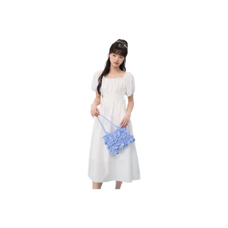 ZIHAN Short Sleeved Dress Women's-0
