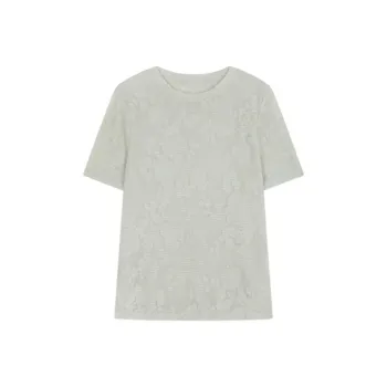 IHIMI T Shirts Women's Light Green