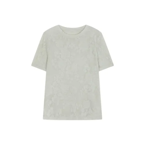 IHIMI T Shirts Women's Light Green