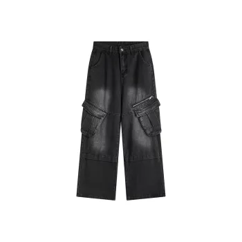 HKRXEC Jeans Men Blue