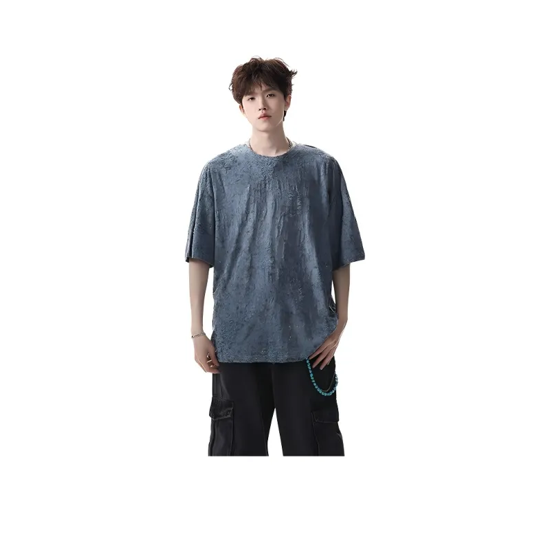 DARK HORSE T Shirts Unisex Gray Blue-0