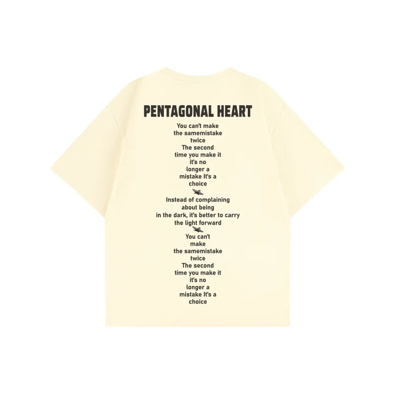 PENTAGONAL HEART T Shirt Unisex-10