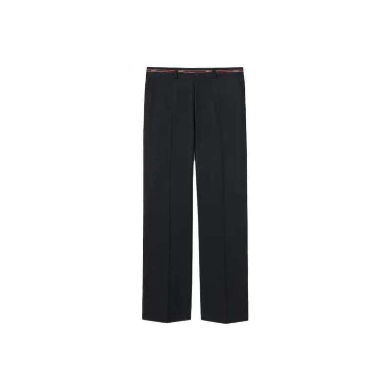 GUCCI FW25 Lido Collection Casual Pants Men's Dark Blue-0