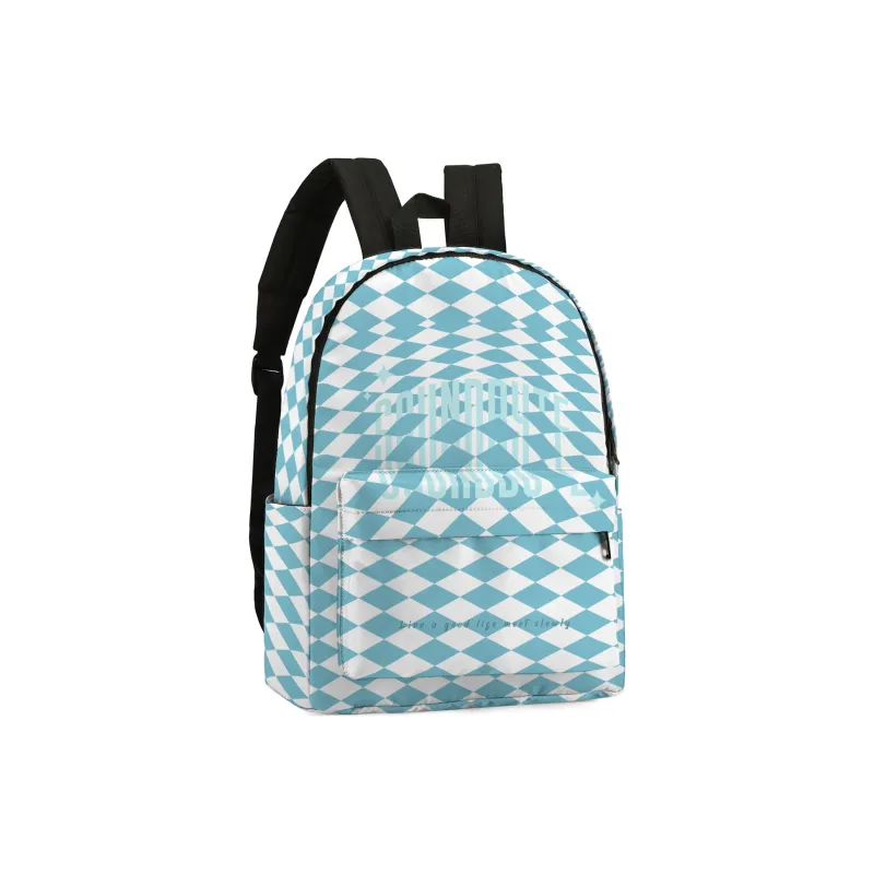 Soundbyte Polyester Backpack Regular Unisex White-8