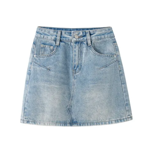 AHDO Denim Short Skirts Women's