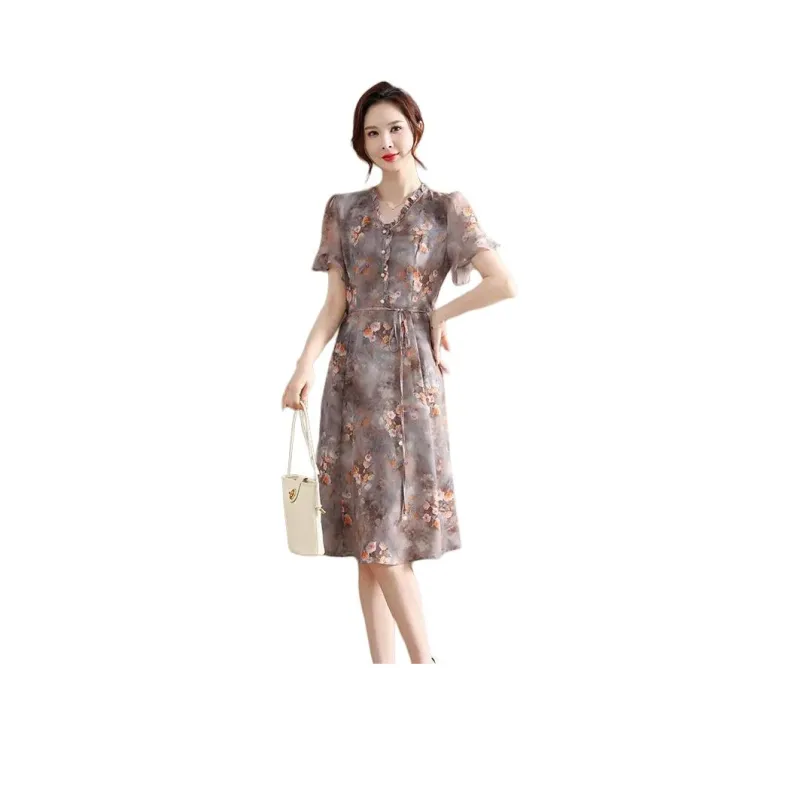 Yalu Short Sleeved Dress Women's-0