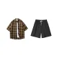 Clothing Sets (Black Brown+Black Pants)