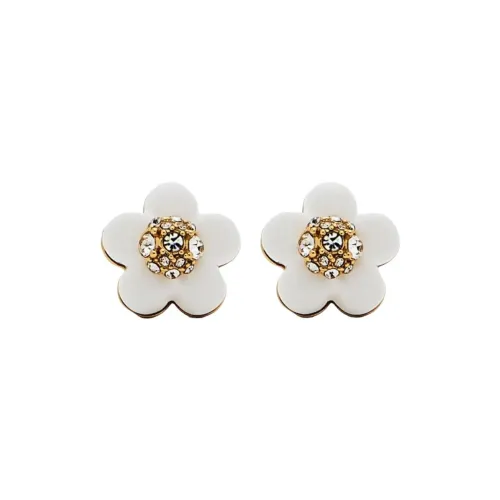 MARC JACOBS The Enamel Wild Daisy Stud Earrings