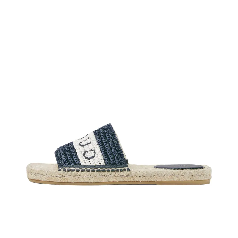 GUCCI Slide Slippers Women's Blue-0
