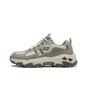 Skechers OUTDOOR Breathable Low-Top Hiking Shoes Men's Natural