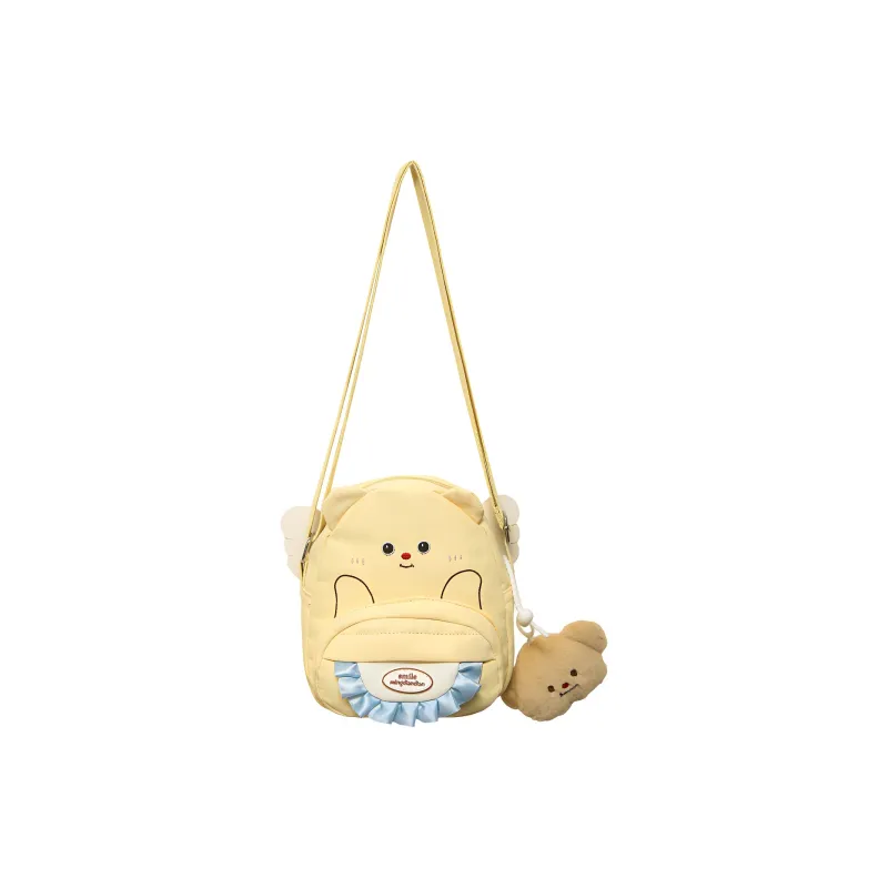 ZOGA Nylon Shoulder Bag, Crossbody Bag Women's Yellow-0