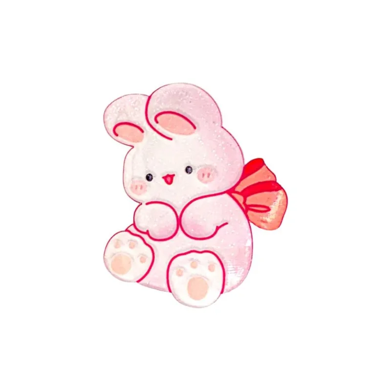 JIANYINGSHU Acrylic Hair Clips Unisex-12