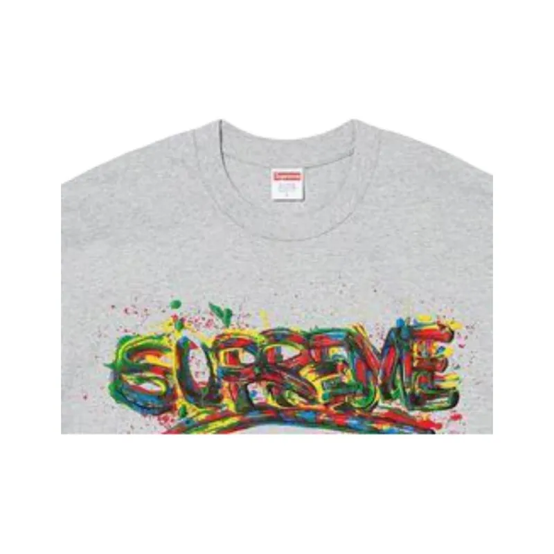 Supreme Paint Logo Tee-1