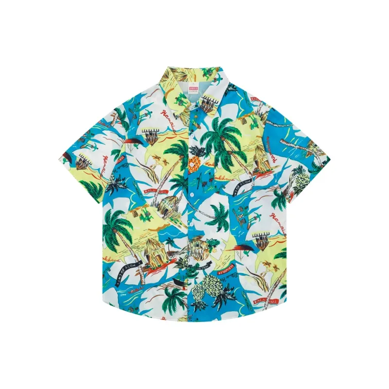CASAMIA Shirts Unisex Blue-0